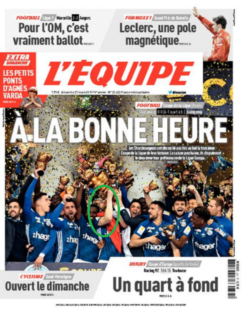 Naslovna strana L'Ekipa