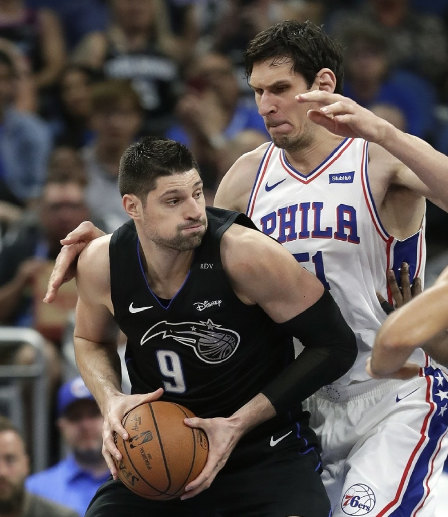 Boban Marjanović i Nikola Vučević