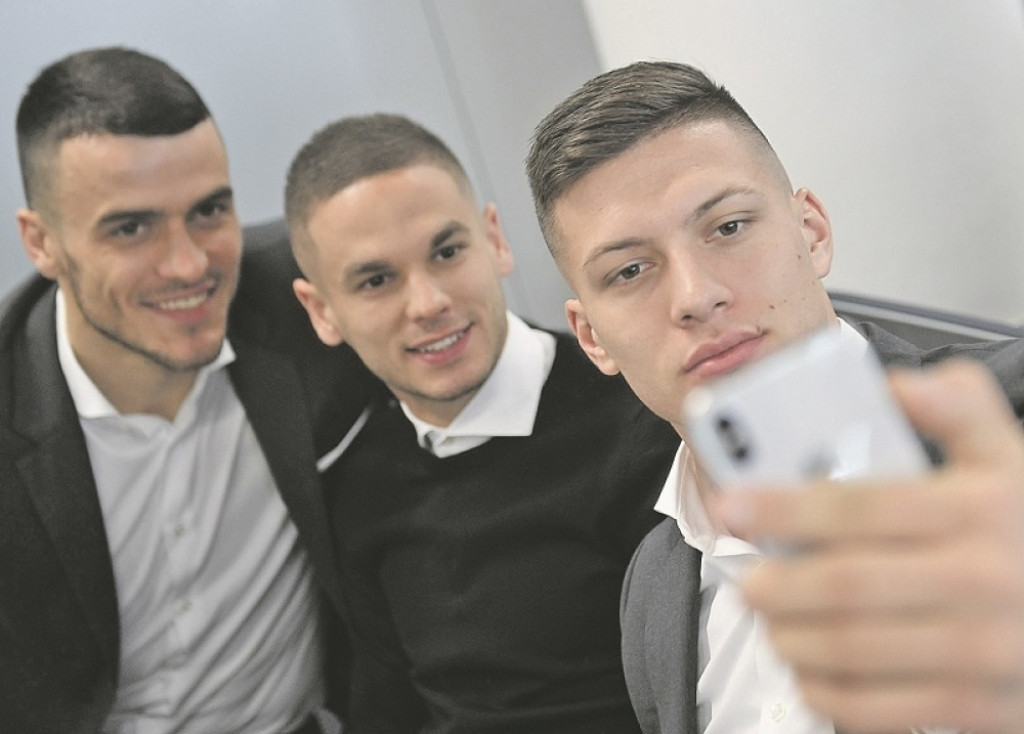 Filip Kostić, Mijat Gaćinović i Luka Jović