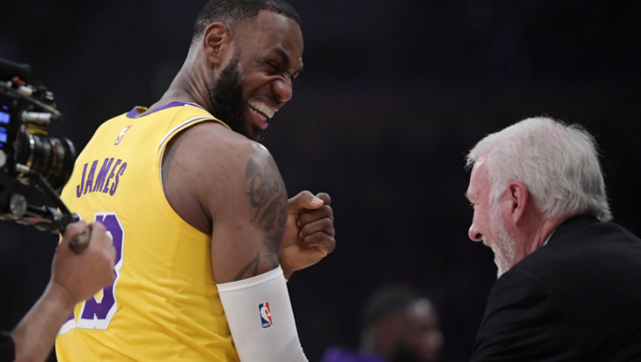 Lebron Džejms i Greg Popović