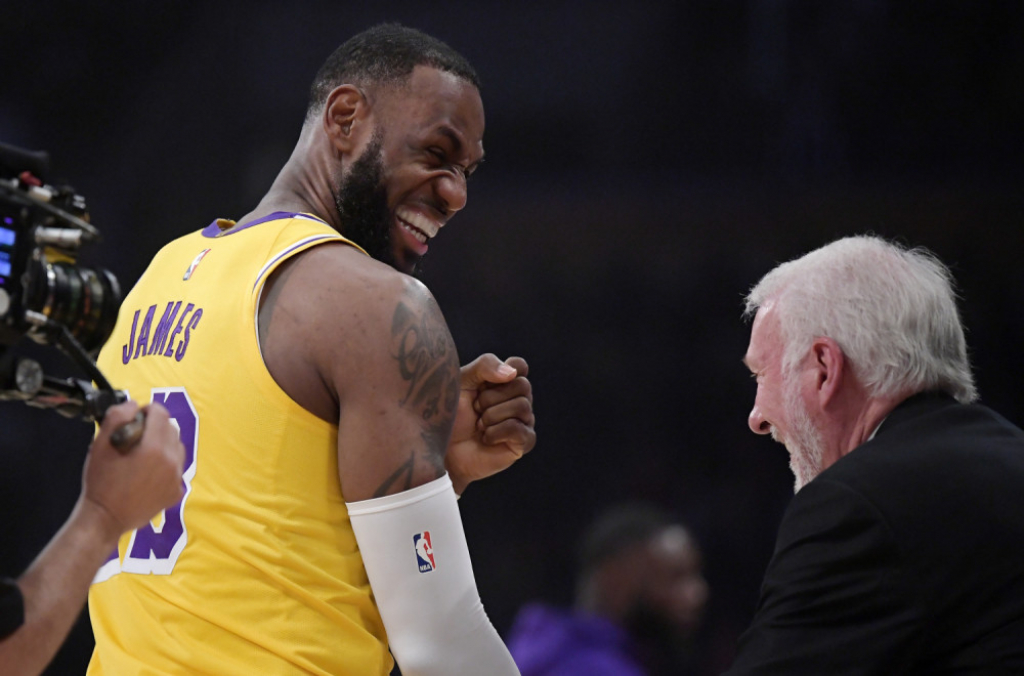 Lebron Džejms i Greg Popović