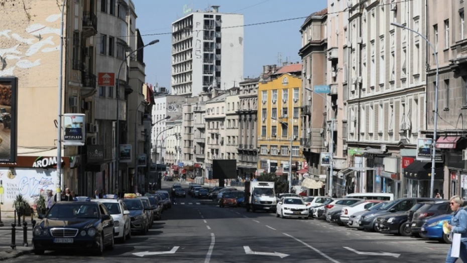 Beograd, centar beograda, ulice, saobraćaj