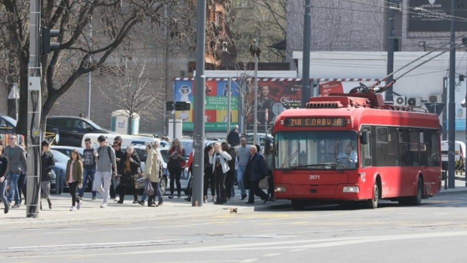 Beograd, centar beograda, ulice, saobraćaj, prevoz, slavija