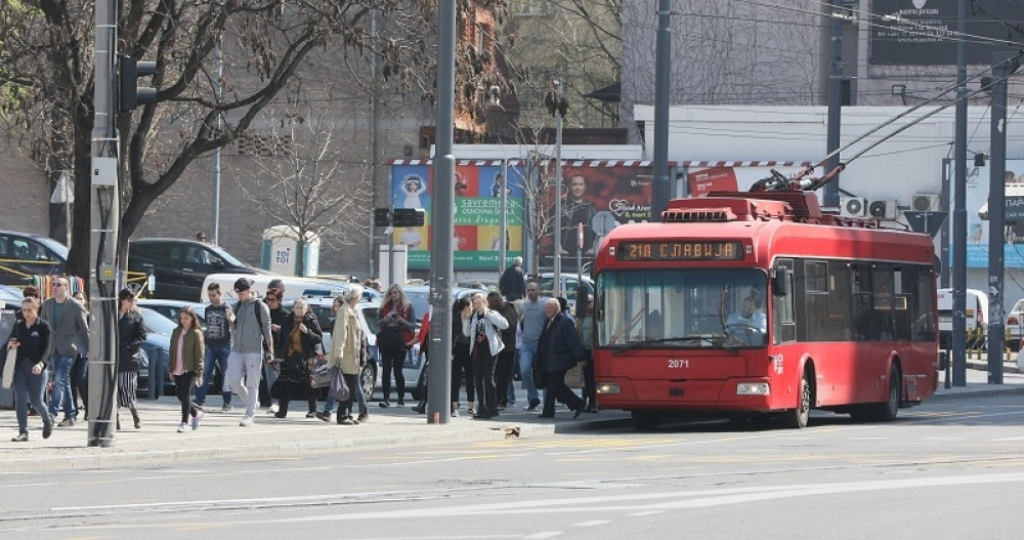 Beograd, centar beograda, ulice, saobraćaj, prevoz, slavija