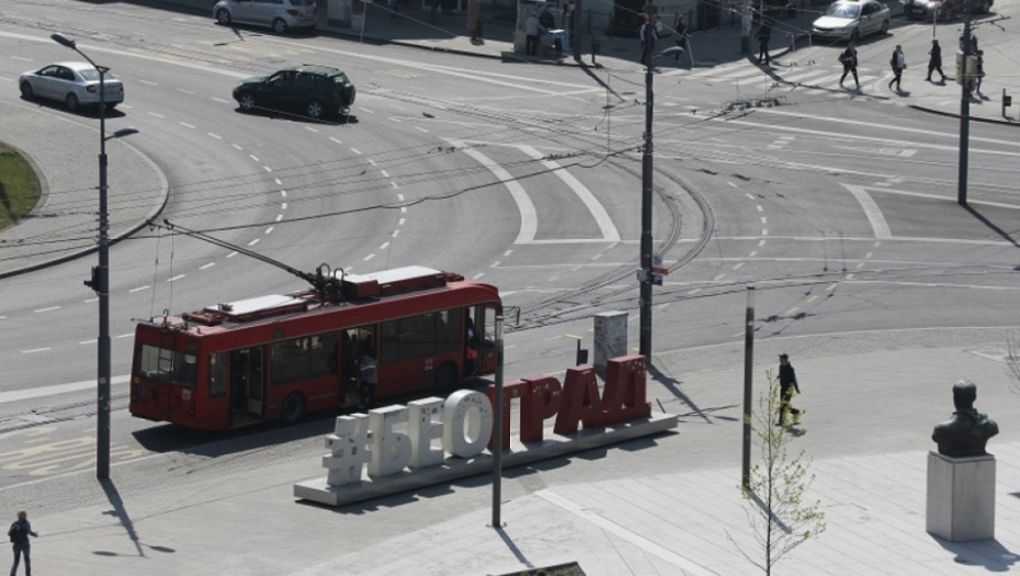 Beograd, centar beograda, ulice, saobraćaj, prevoz, slavija