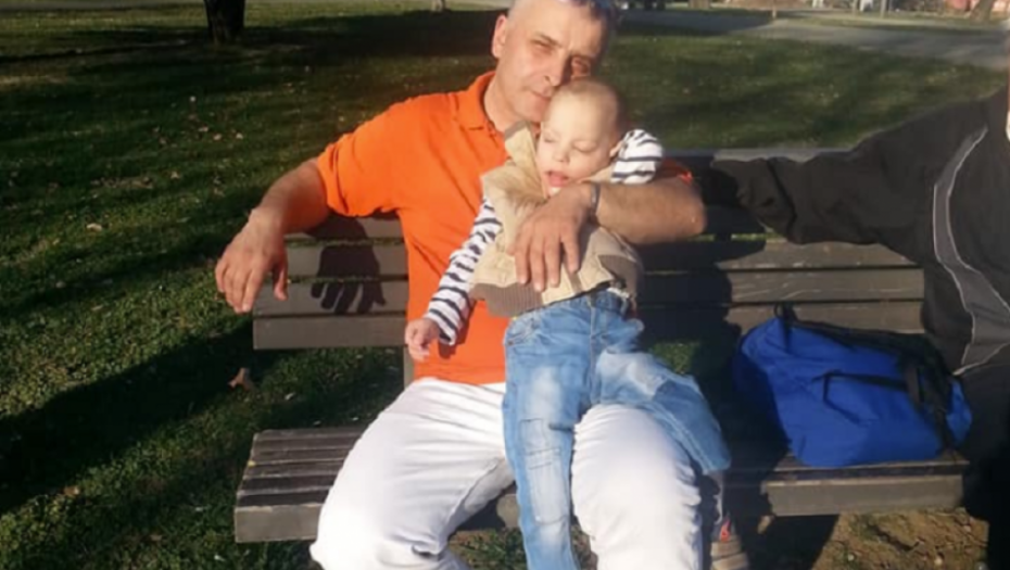 Dejan Milunović sa sinom