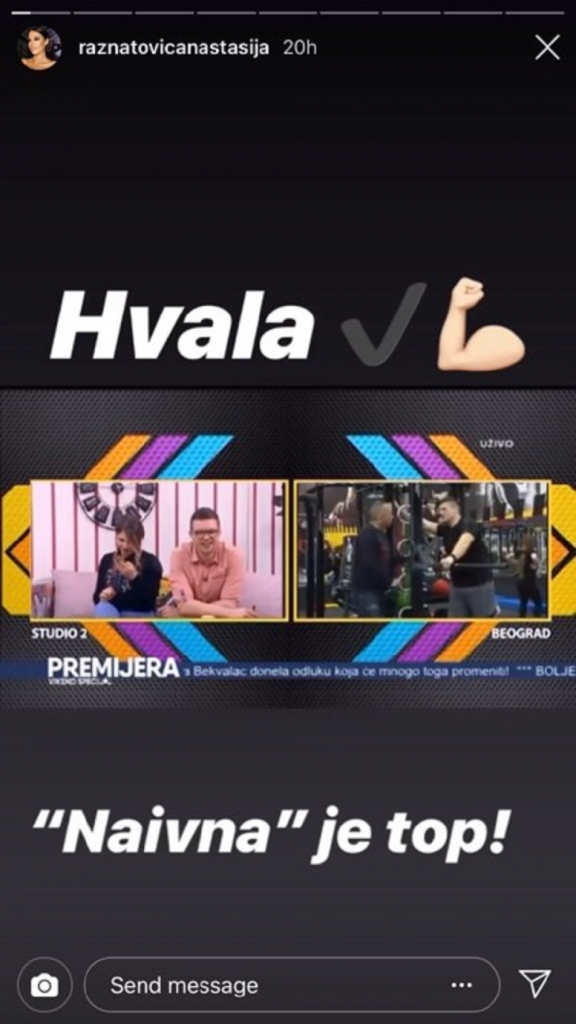 Anastasija Ražnatović, Sloba Radanović