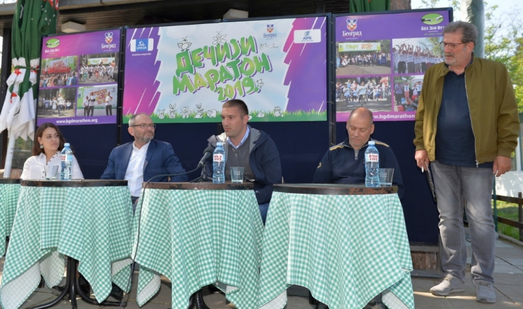 Dečiji maraton 2019, pres - konferencija
