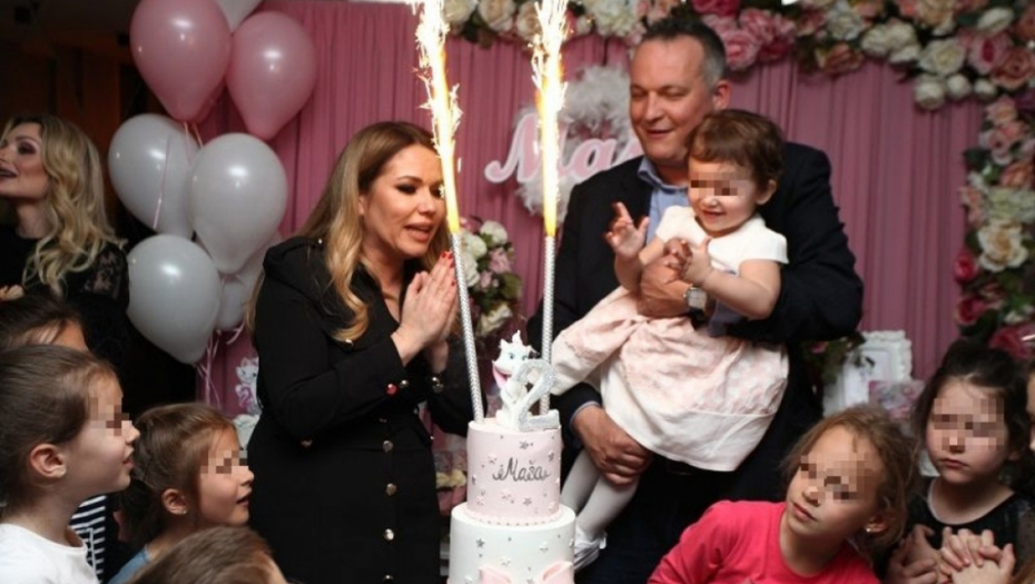 Jelena Petković, rođendan ćerke Maše