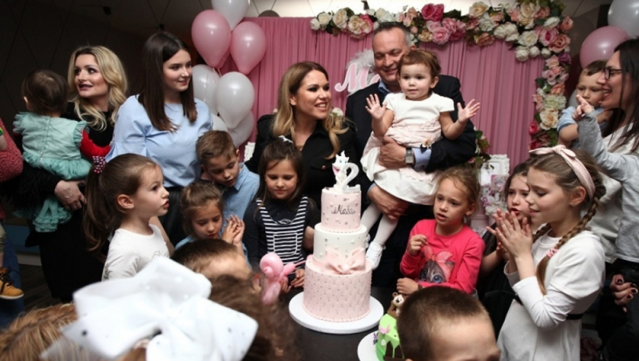 Jelena Petković, rođendan ćerke Maše