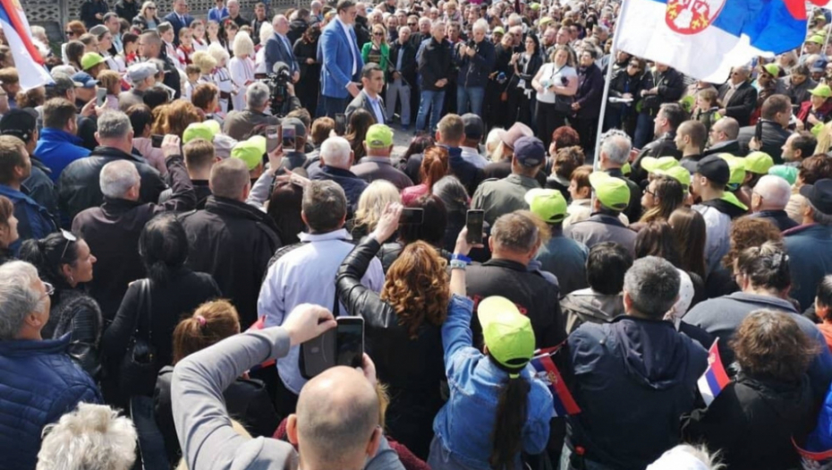 Petrovac na Mlavi, Aleksandar Vučić