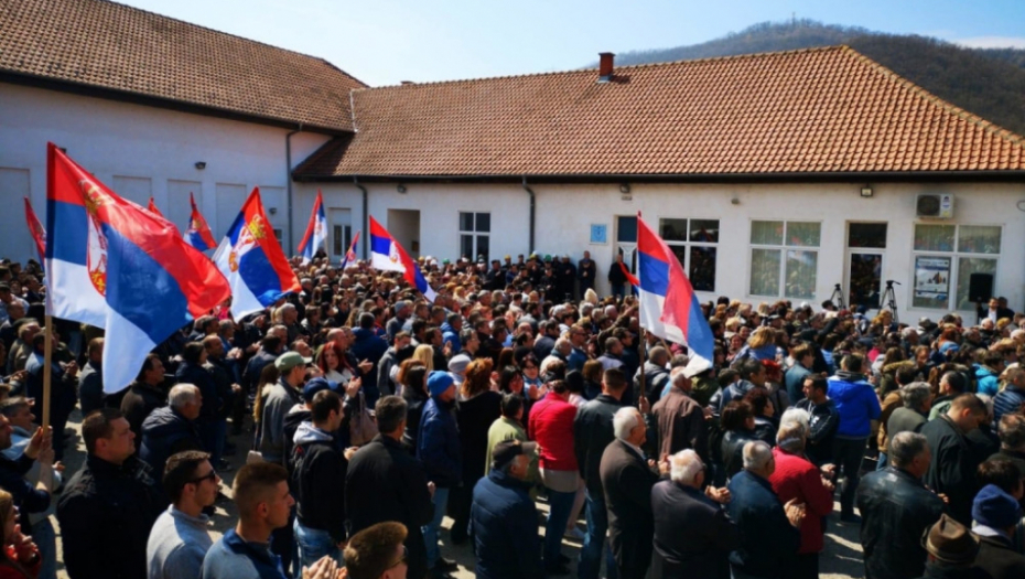 Krepoljin, doček predsednika