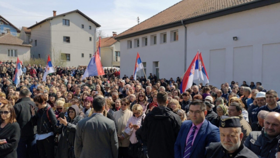 Krepoljin, doček predsednika