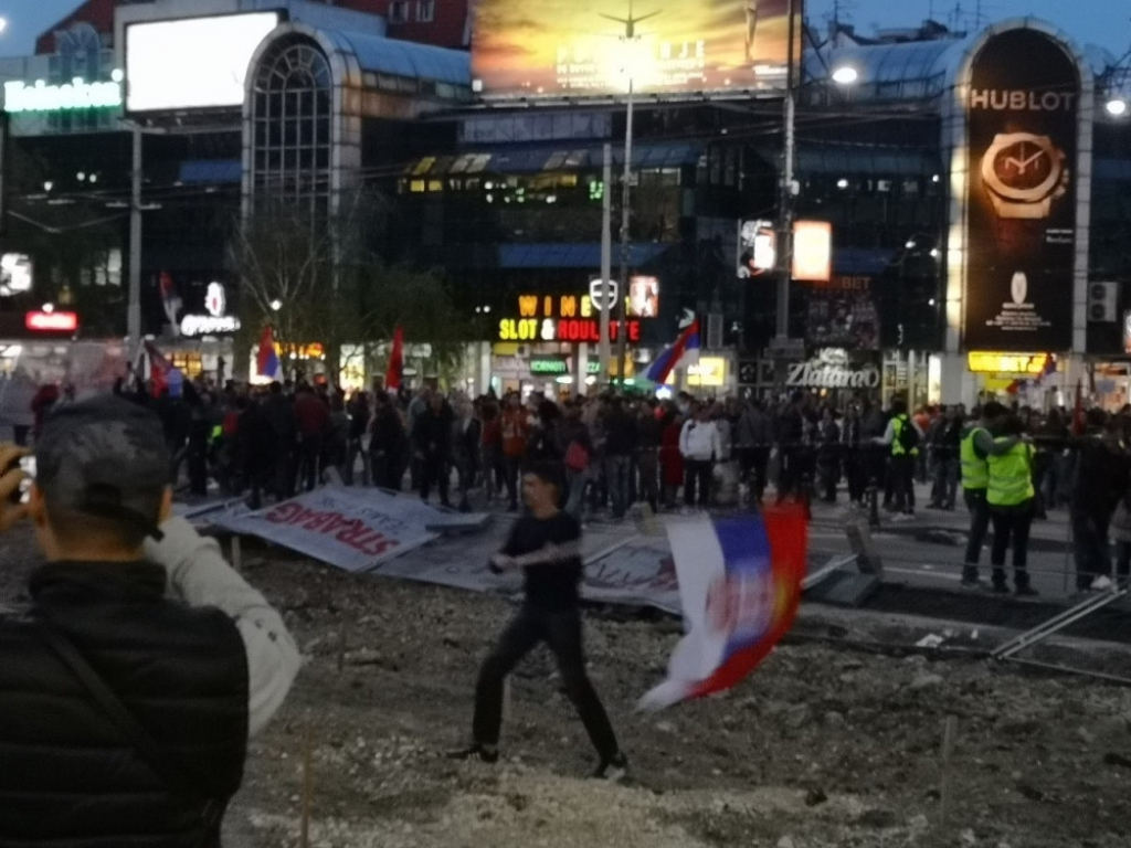 Protest u Beogradu