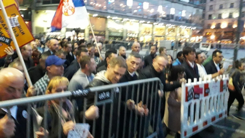 Protest u Beogradu