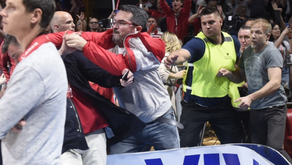 Incident na derbiju Crvena zvezda - Partizan, Milan Kalinić