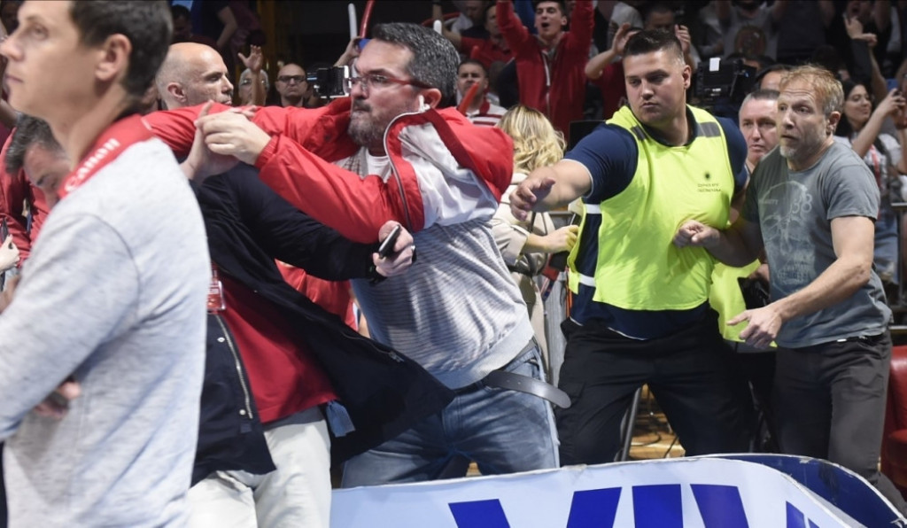 Incident na derbiju Crvena zvezda - Partizan, Milan Kalinić