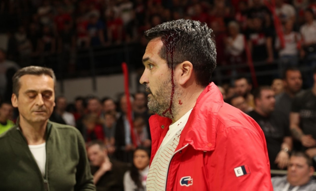 Incident na derbiju Crvena zvezda - Partizan, Milan Kalinić