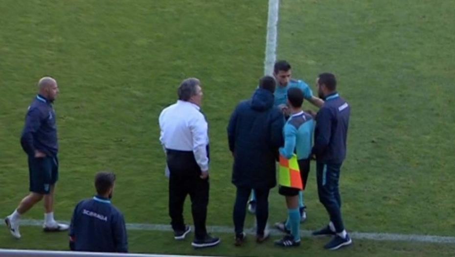 Sudija prekinuo utakmicu