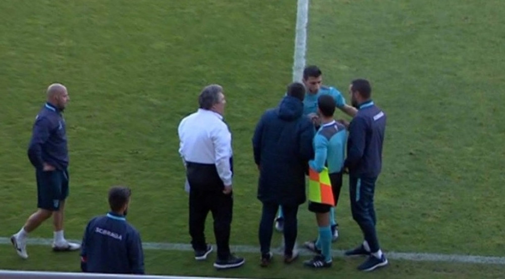 Sudija prekinuo utakmicu