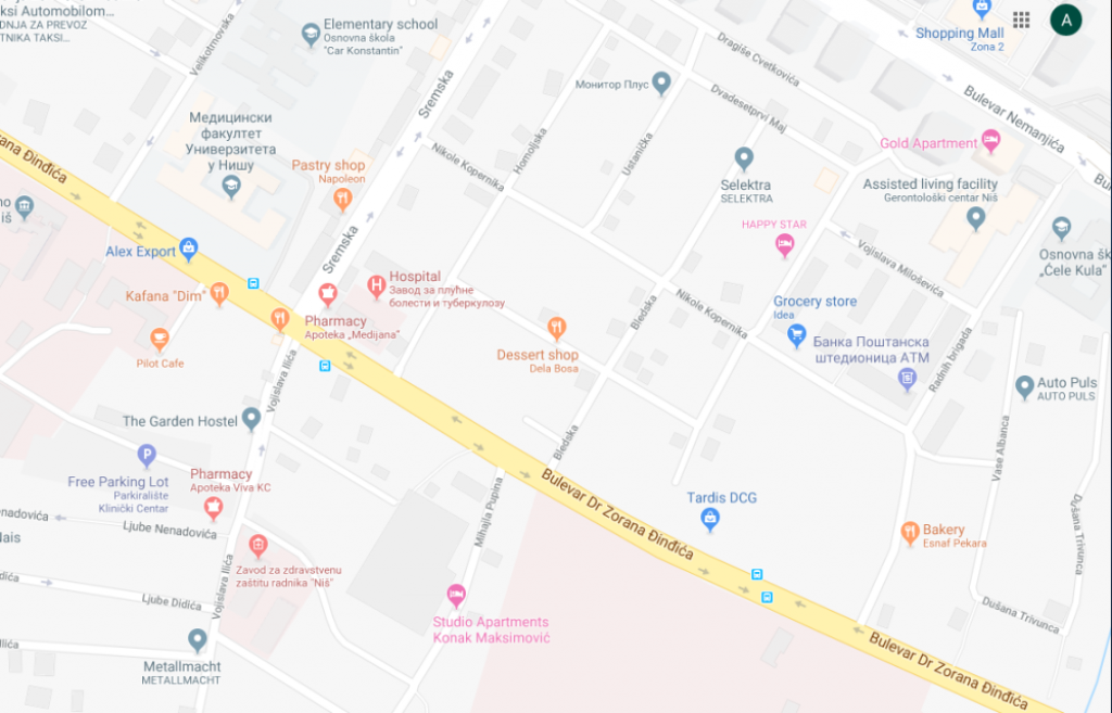 Niš, zatvorenik ,bekstvo