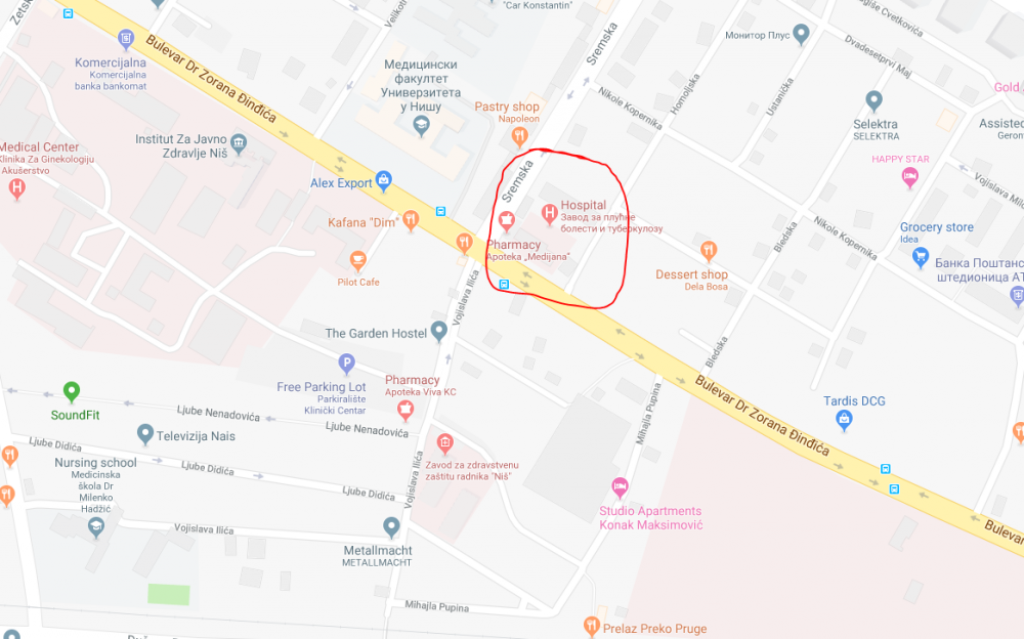 Niš, zatvorenik ,bekstvo