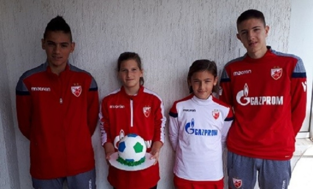 Mladi fudbaleri Crvene zvezde