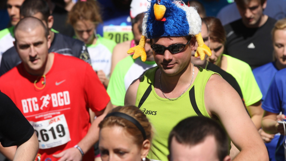 Kostimirani trkači na Beogradskom maratonu
