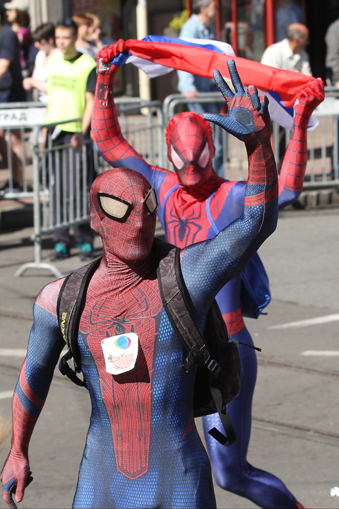 Kostimirani trkači na Beogradskom maratonu