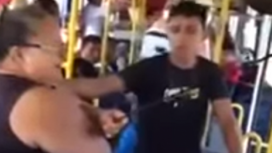 ženu pogodila strela u busu