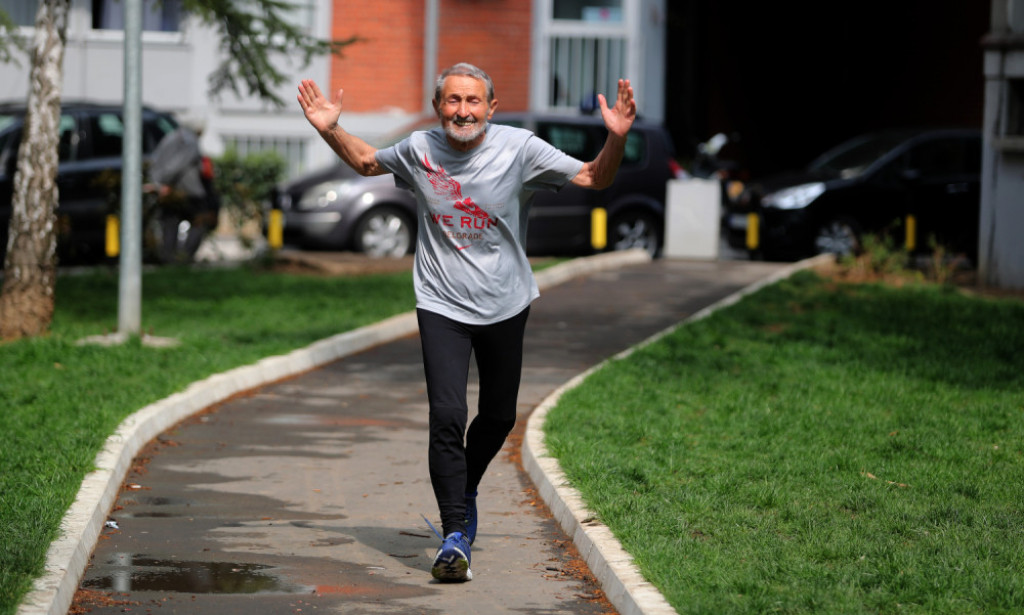 Vlada Stevanović, maratonac