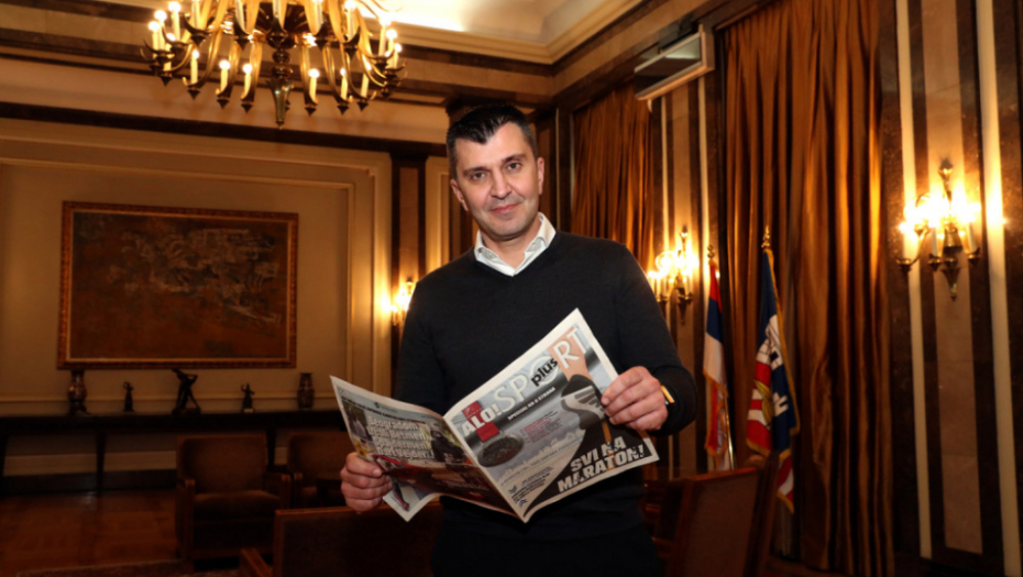 Ministar Zoran Đorđević sa dodatkom &quot;Sport plus&quot;