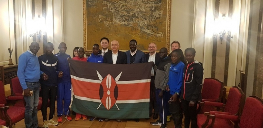 Maratonci kod gradonačelnika