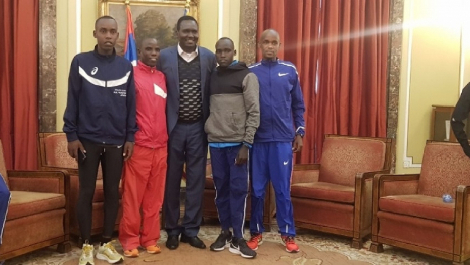 Maratonci kod gradonačelnika