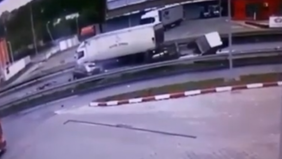 saobraćajna nesreća, kamion, preticanje, kraljevo