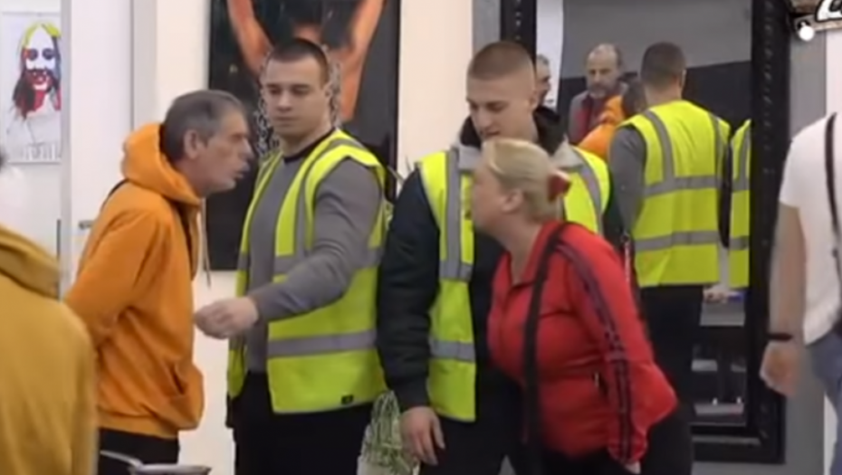 Miljana Kulić i Lepi Mića, svađa