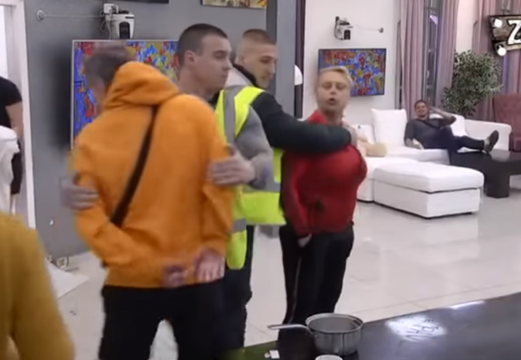 Miljana Kulić i Lepi Mića, svađa