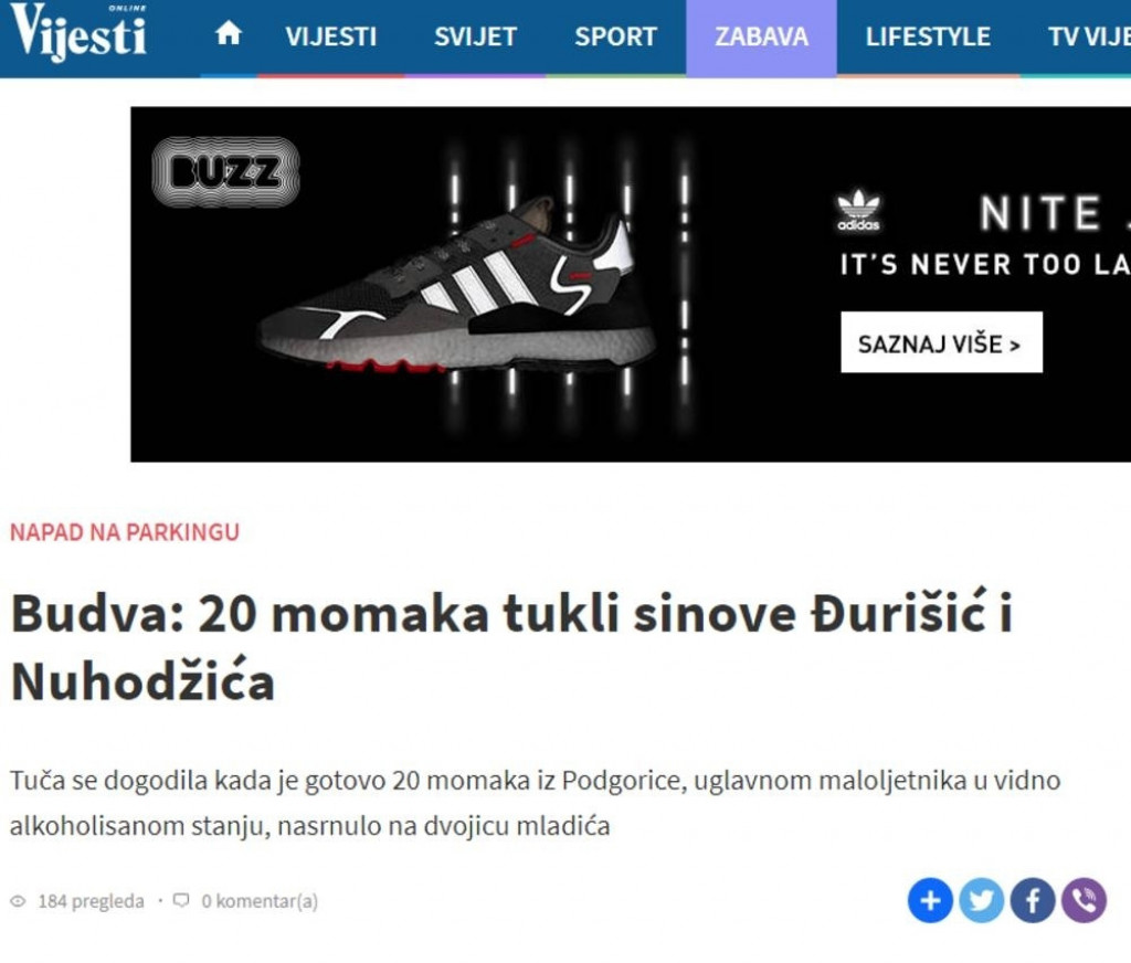 Statusi na društvenim mrežama sa Amarom Nuhodžićem