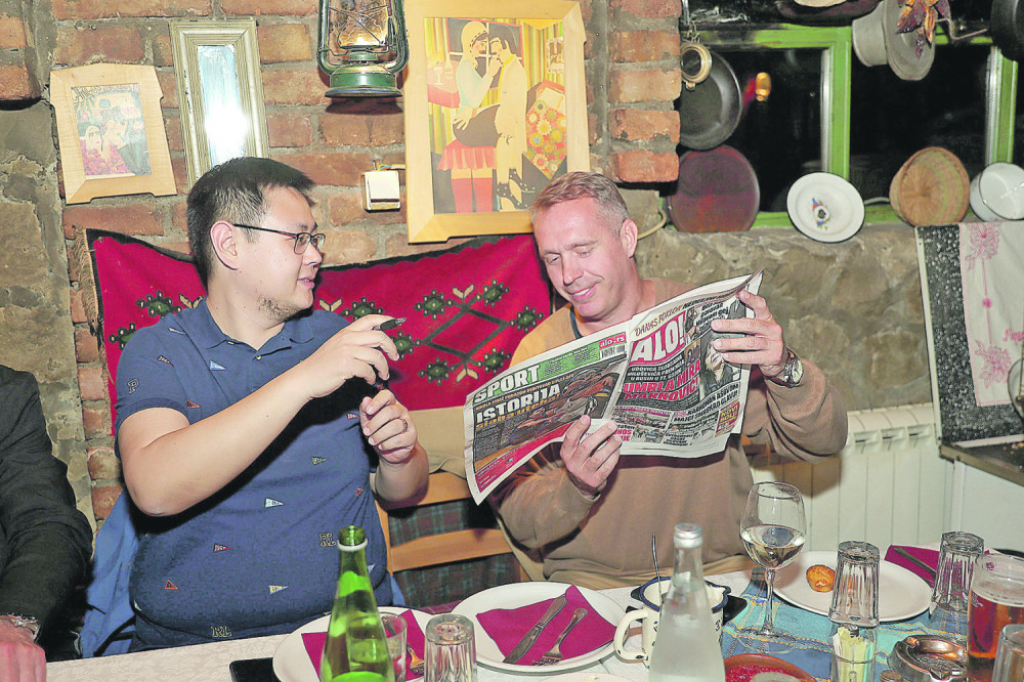 Kevin Li i Saša Blagojević