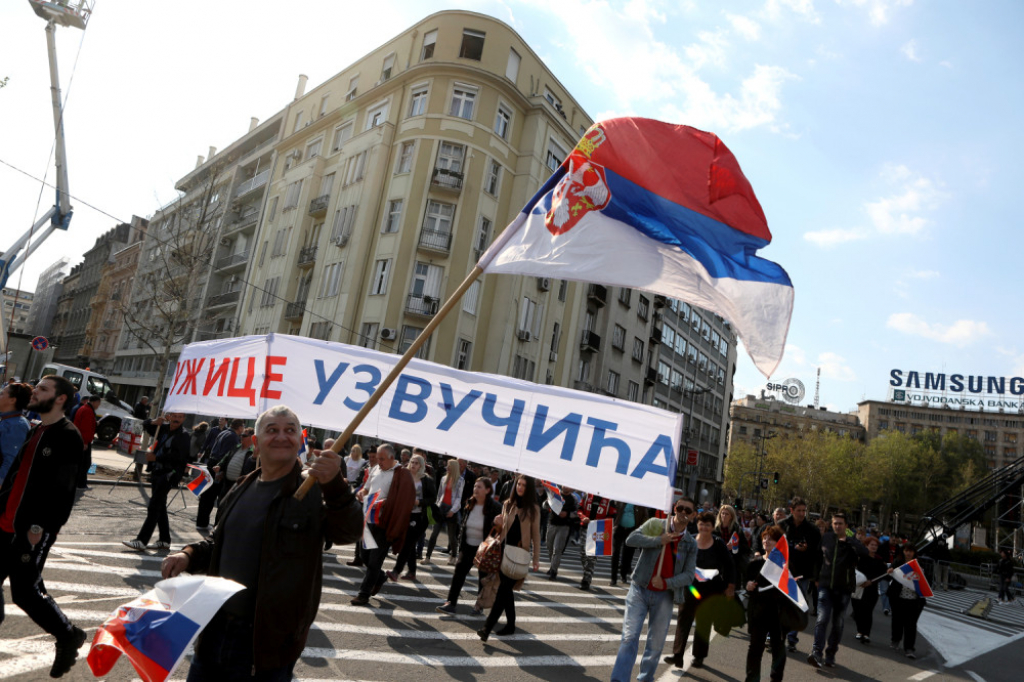 Aleksandar Vučić, SNS, miting