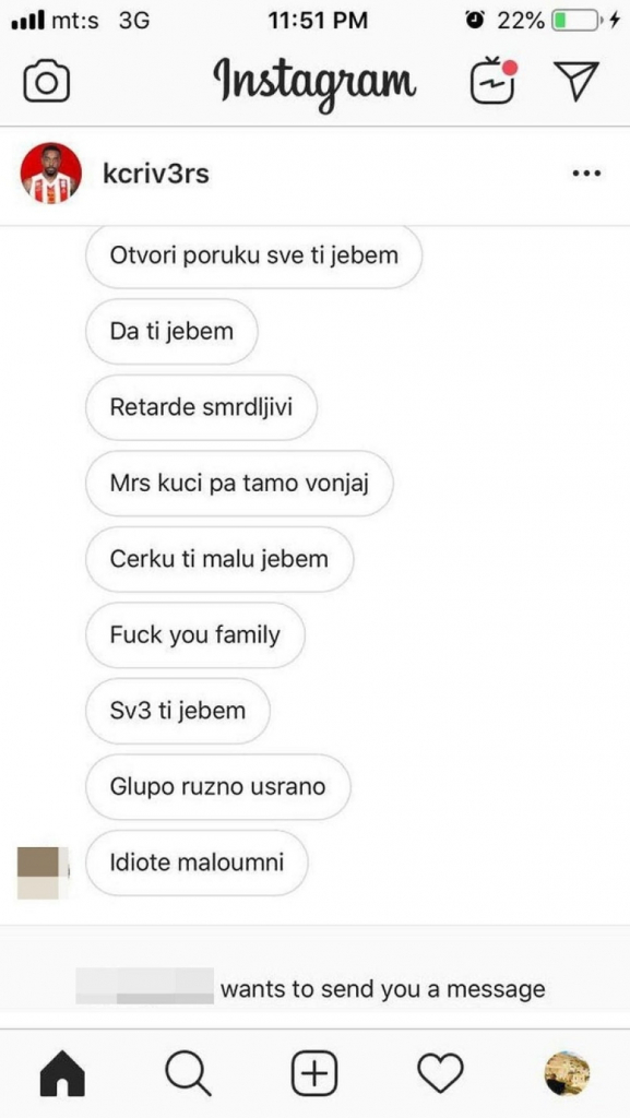 Poruke koje je Rivers dobio od Delija...