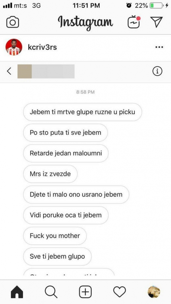 Poruke koje je Rivers dobio od Delija...