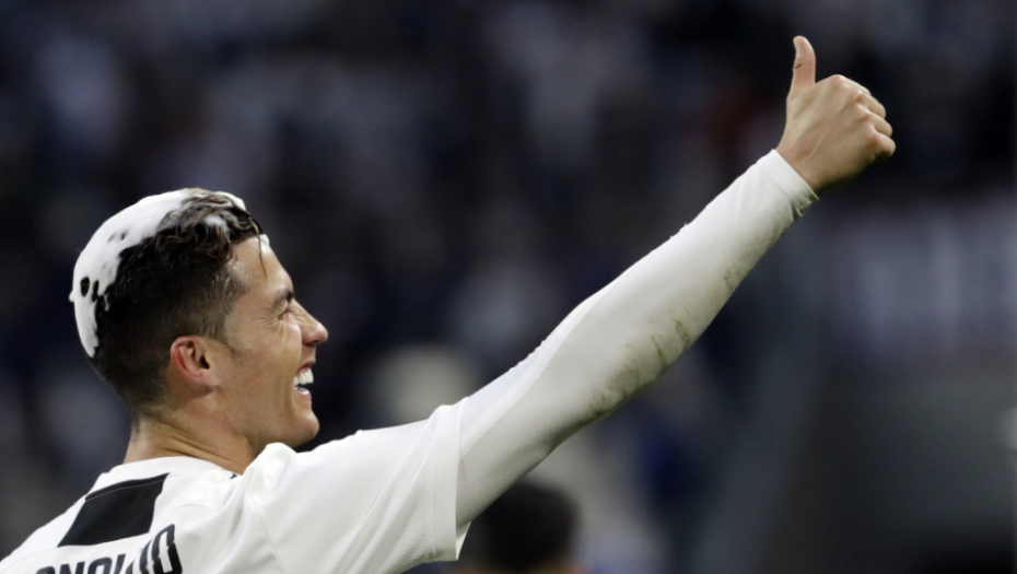 Ronaldo slavi osmu uzastopnu titulu Juventusa