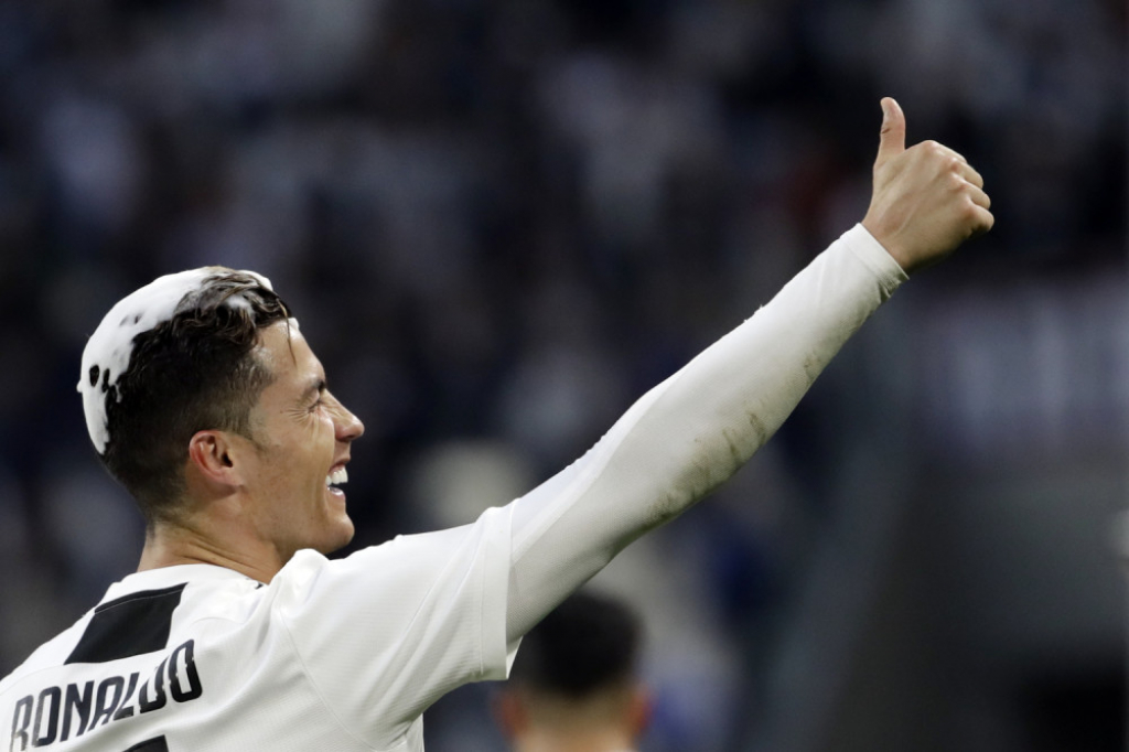 Ronaldo slavi osmu uzastopnu titulu Juventusa