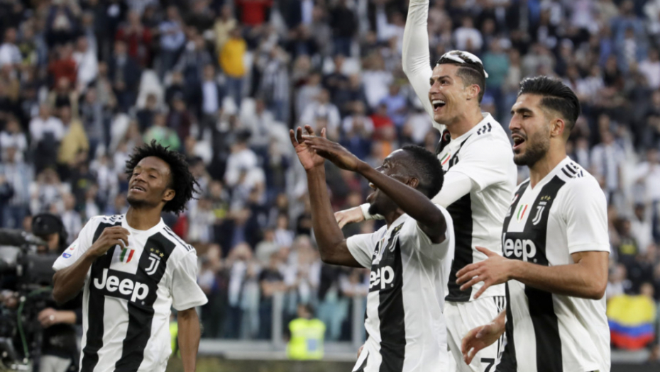 Ronaldo slavi osmu uzastopnu titulu Juventusa