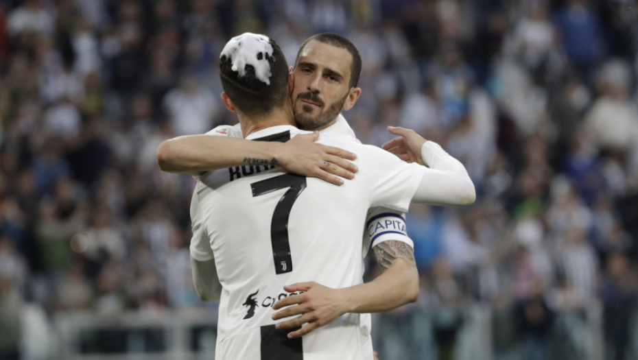 Ronaldo slavi osmu uzastopnu titulu Juventusa