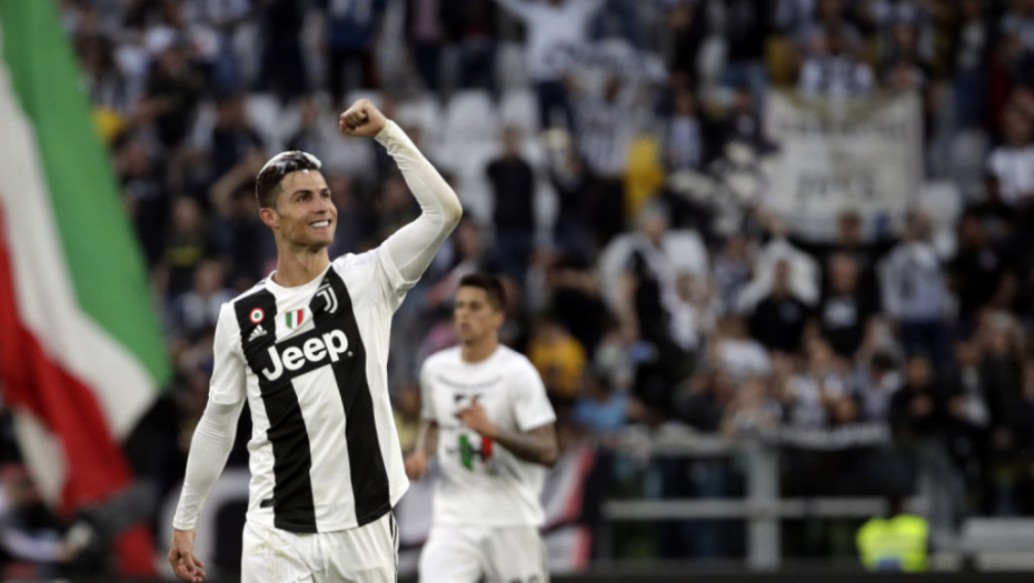 Ronaldo slavi osmu uzastopnu titulu Juventusa
