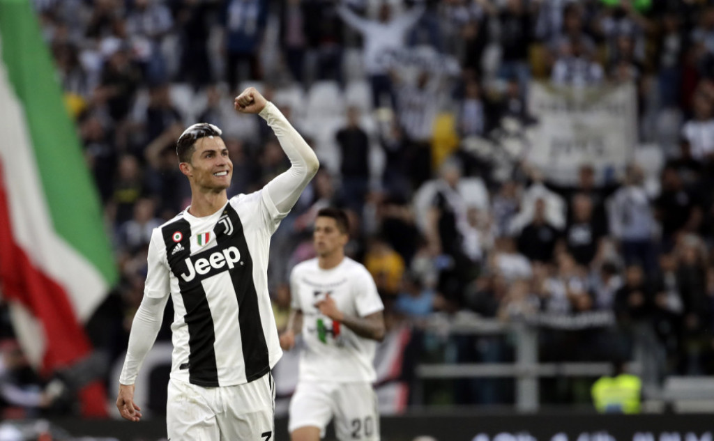Ronaldo slavi osmu uzastopnu titulu Juventusa