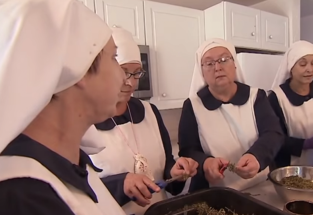 Kaluđerice, marihuana