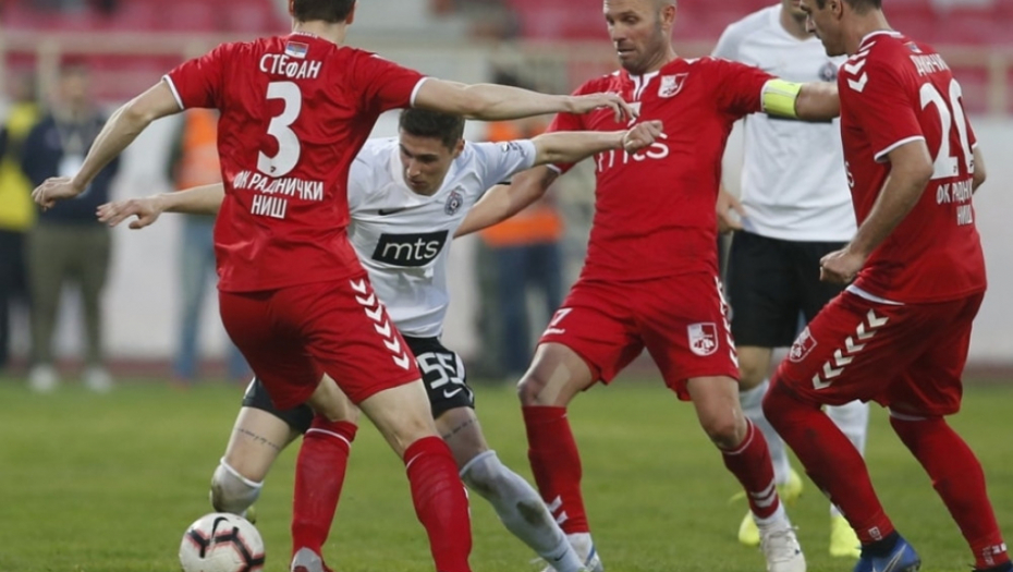 Radnički Niš - Partizan, Superliga